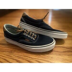 Vans Unisex C&L Era 59 Dress Blue/Acid Denim Skate Shoes - Men Sz 6.5 Women Sz 8